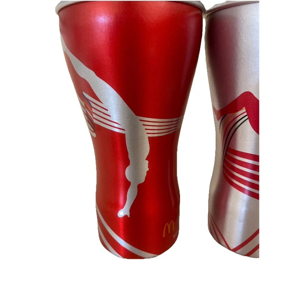 Set of 3 2016 RIO Olympics McDonalds Aluminum Collector Cups